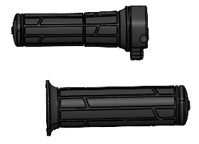 Brat Grips with Throttle