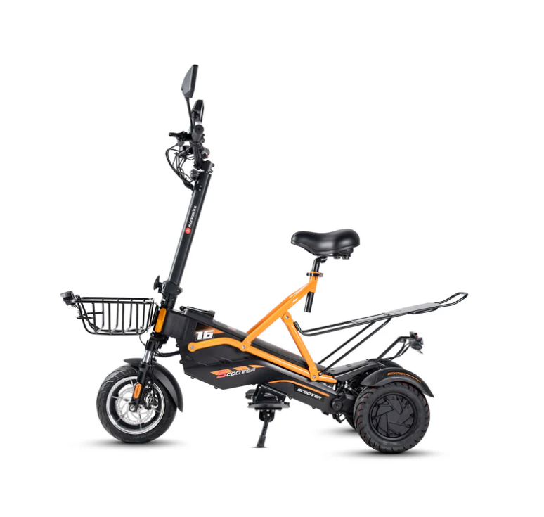 500W*2 Dual Motor Three Wheel Electric Scooter