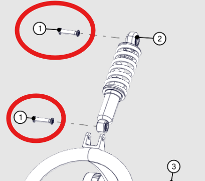 Brat Suspension Screw