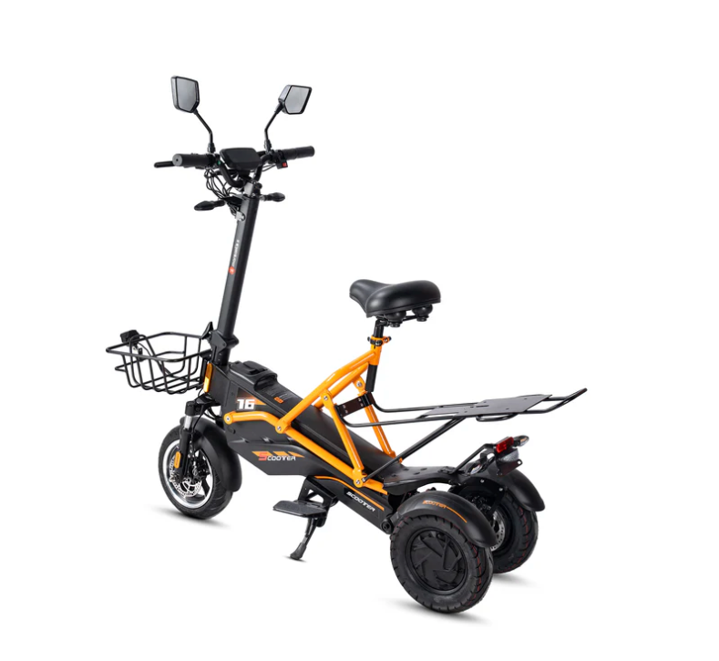 500W*2 Dual Motor Three Wheel Electric Scooter